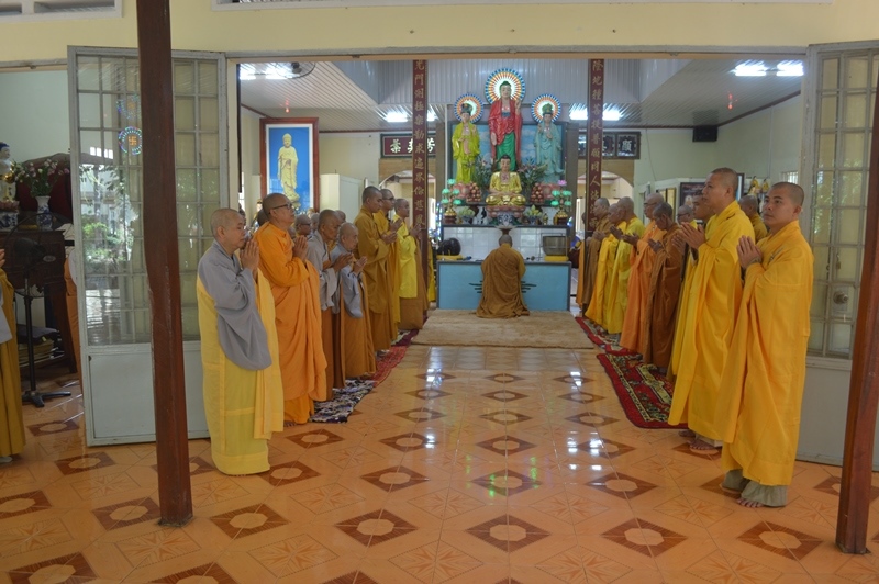 Phật giáo thành phố Bà Rịa vào An cư Kiết hạ