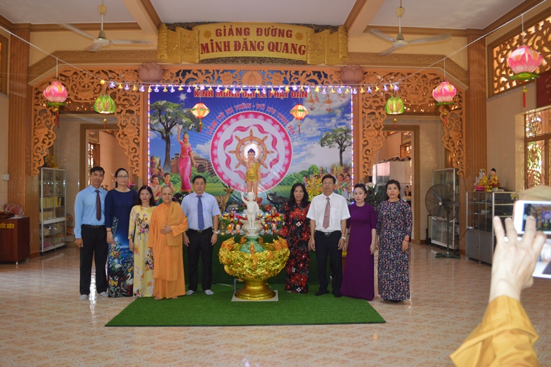 Lãnh đạo thăm, chúc mừng Phật đản Chùa Bảo Hải & các cơ sở Phật giáo thành phố Bà Rịa