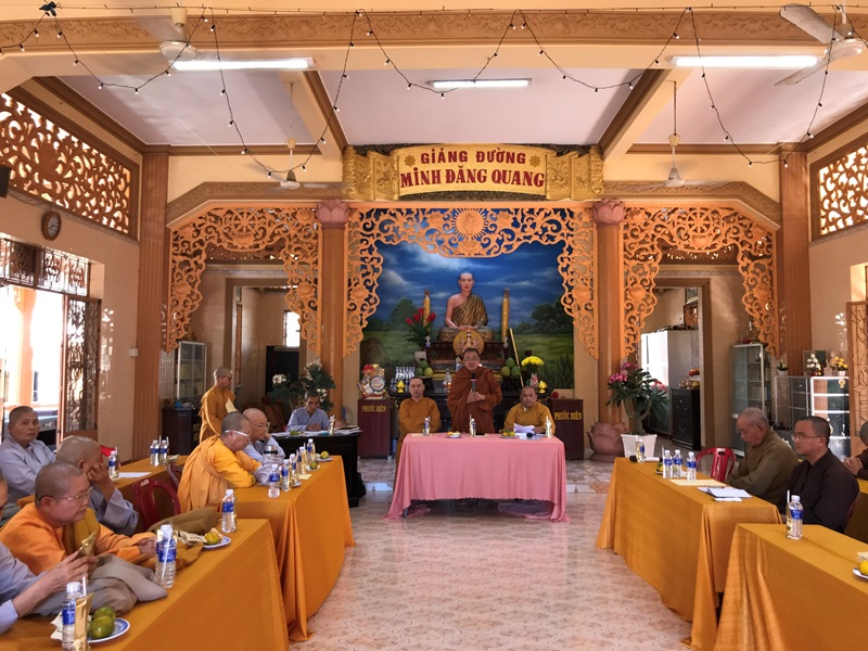 Phật giáo Bà Rịa: Phiên họp dự kiến suy cử nhân sự nhiệm kỳ 2021-2026