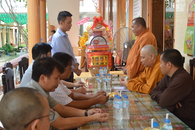 Lãnh đạo tỉnh thăm, chúc mừng Phật đản
Ban Trị sự GHPGVN TP Bà Rịa