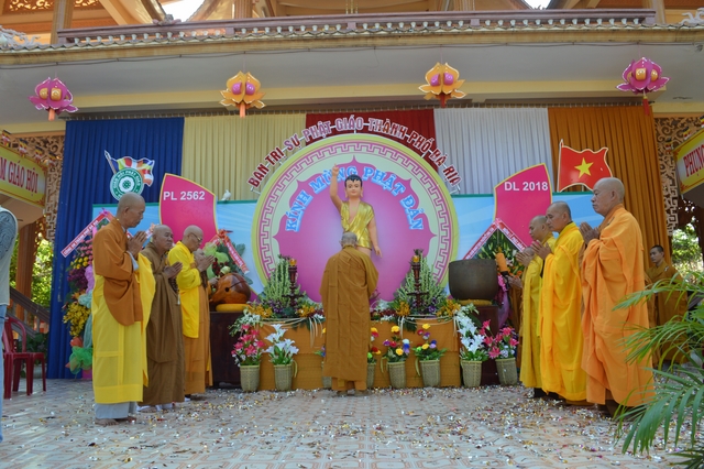 Thành phố Bà Rịa tổ chức Đại Lễ Phật Đản PL.2562